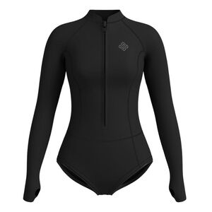 NEW Seaskin Womens Wetsuit 2mm One Piece Long Sleeves Shorty Wetsuit